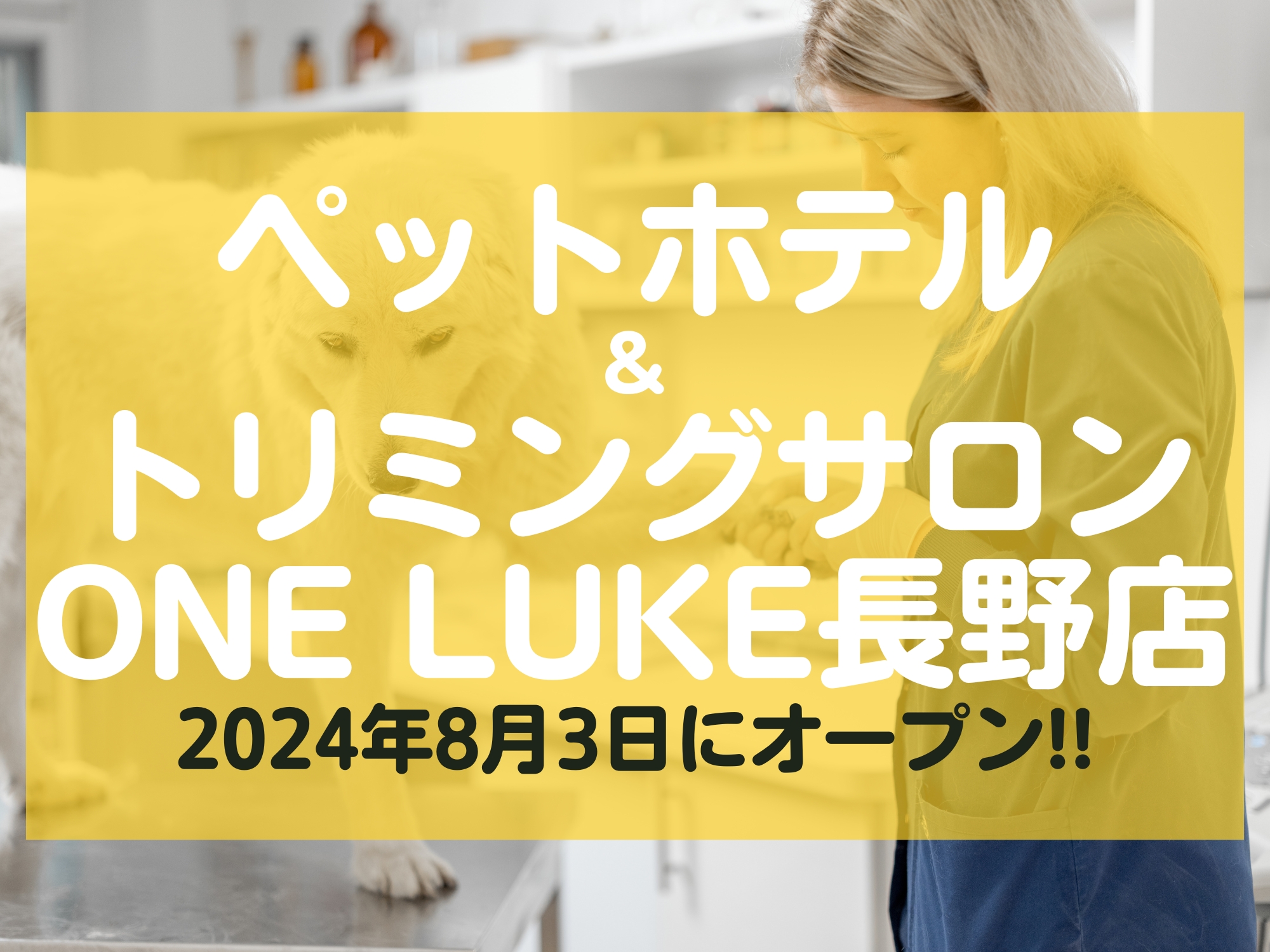 ペットホテル＆トリミングサロンONE LUKE長野店