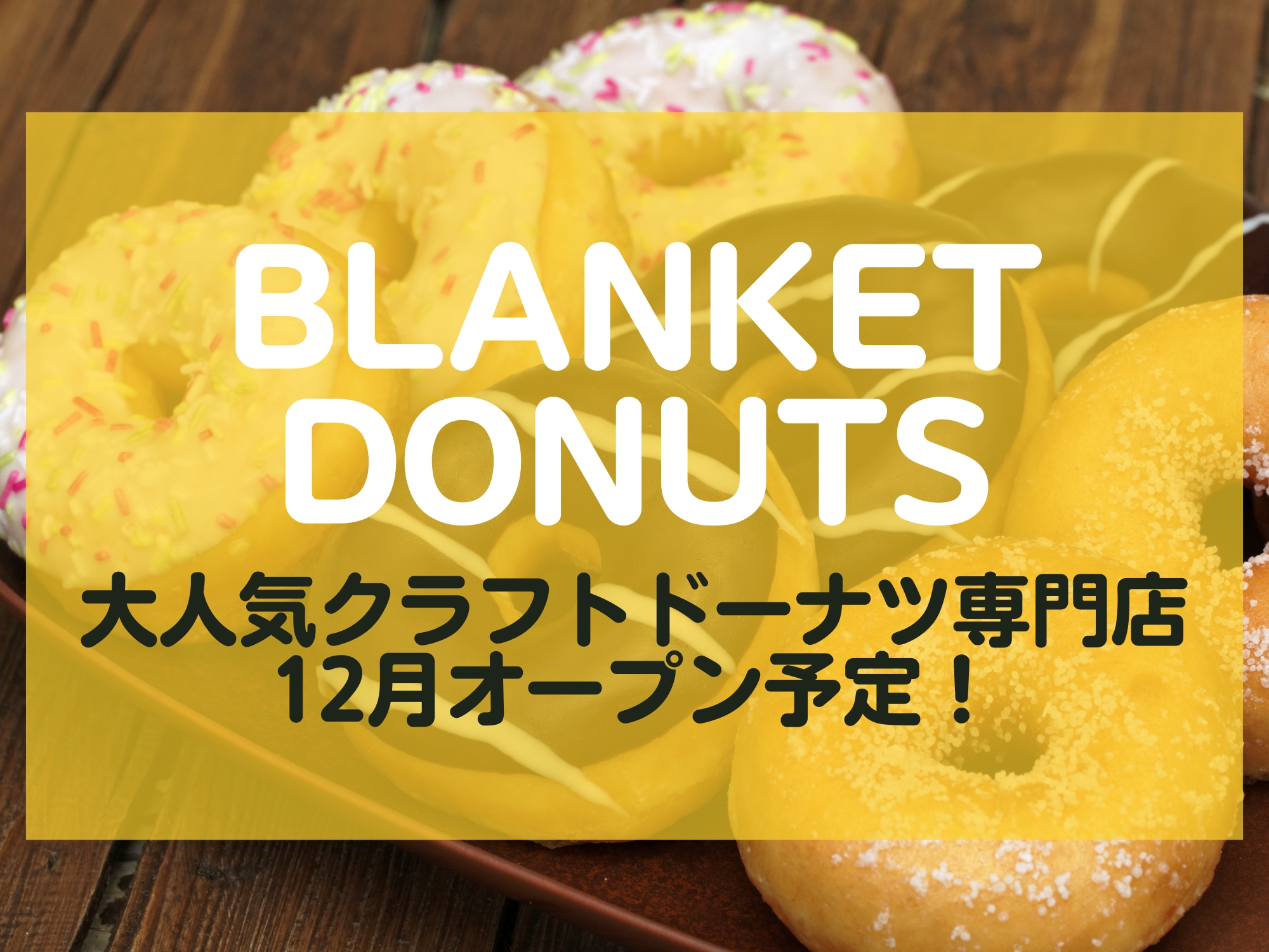 BLANKET DONUTS