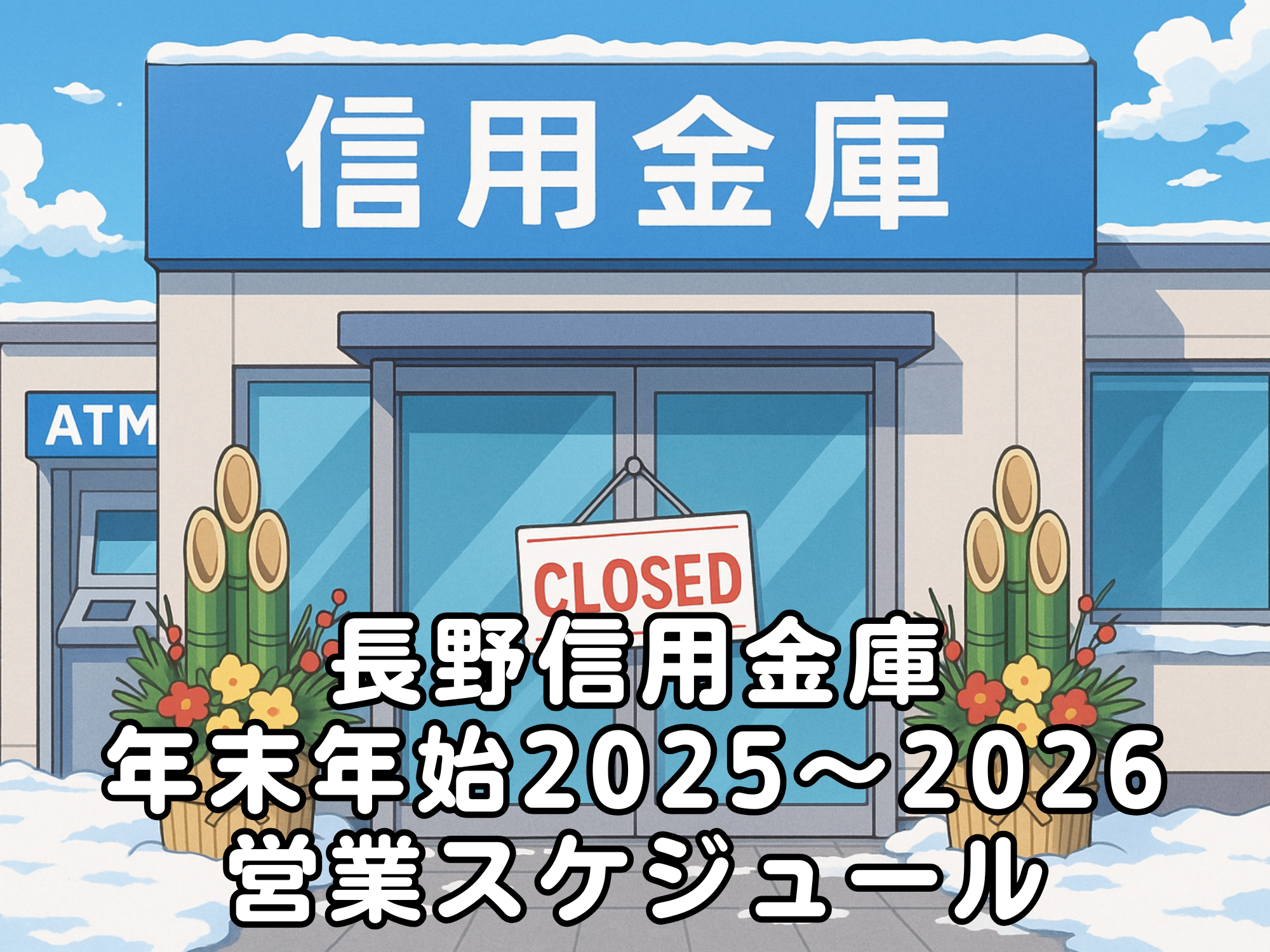 長野信用金庫 年末年始2025〜2026