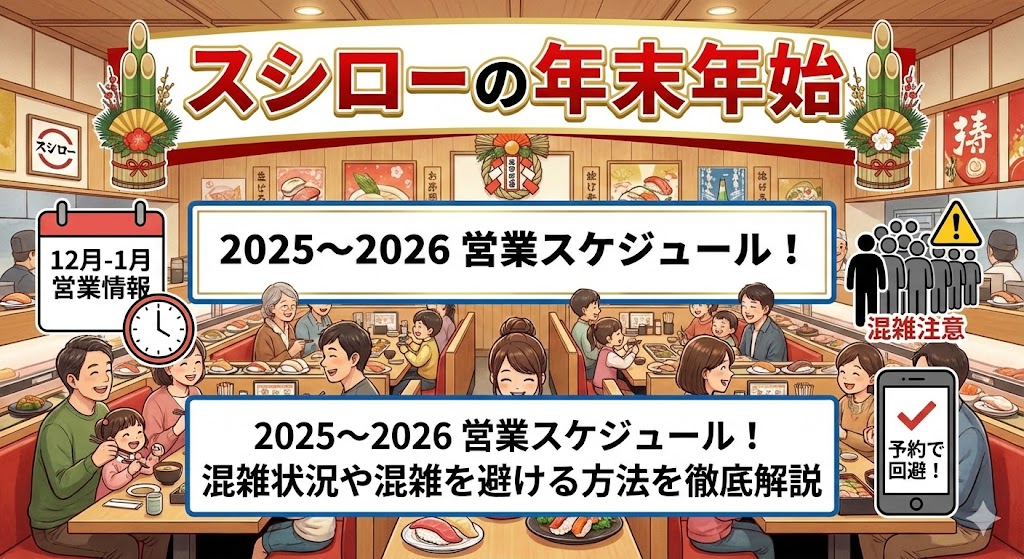 スシロー 年末年始