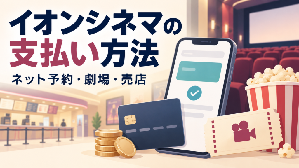 イオンシネマ 支払い方法
