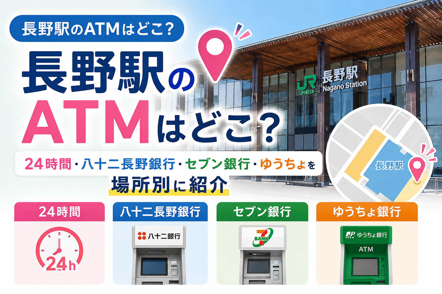 長野駅 ATM