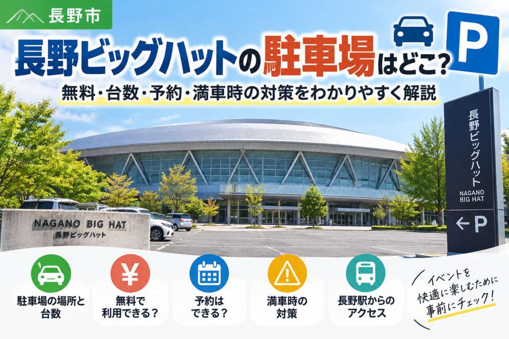 長野ビッグハット 駐車場