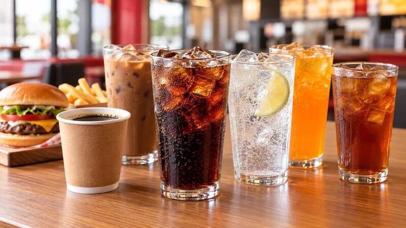 バーガーキングのドリンクメニュー